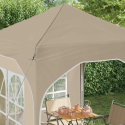 Tente de fête pop-up 192 x 192 x 245 cm Crème 646144646144