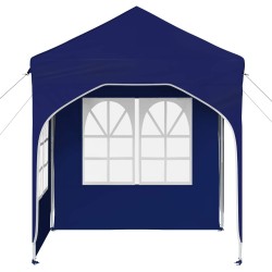 Tente de fête pop-up 192 x 192 x 245 cm Bleu 646145646145