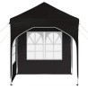 Tente de fête pop-up 192 x 192 x 245 cm Noir 646155646155
