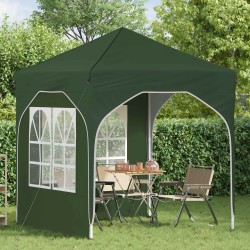 Tente de fête pop-up 192 x 192 x 245 cm Vert 646157646157