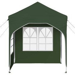 Tente de fête pop-up 192 x 192 x 245 cm Vert 646157646157