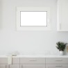 Fenêtre de sous-sol RISOR 90 x 70 cm PVC et verre Blanc 646204646204