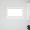 Fenêtre de sous-sol RISOR 90 x 70 cm PVC et verre Blanc 646204646204