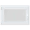 Fenêtre de sous-sol RISOR 90 x 70 cm PVC et verre Blanc 646204646204