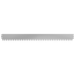 Bordure de Pelouse 30 pcs 103 x 10 cm Acier Argenté 646238646238