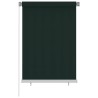 Store roulant d'extérieur 105 (l) x 140 (H) cm vert foncé HDPE 646247646247