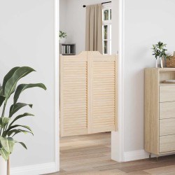 Portes battantes Naturel 100 x 40 cm Bois de pin massif 646249646249