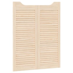 Portes battantes Naturel 100 x 40 cm Bois de pin massif 646249646249