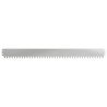 Bordure de Pelouse 30 pcs 103 x 10 cm Acier Argenté 646265646265