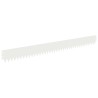 Bordure de Pelouse 30 pcs 103 x 10 cm Acier Blanc 646296646296