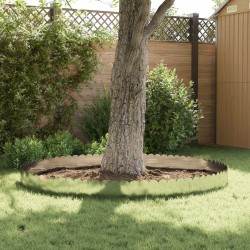 Bordure de Pelouse 20 pcs 103 x 25 cm Acier Argenté 646298646298