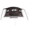 Tente tunnel Marron Gris 427 x 305 x 205 cm Polyester et Acier 646307646307