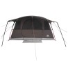 Tente tunnel Marron Gris 427 x 305 x 205 cm Polyester et Acier 646307646307