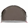 Tente Cabane Marron gris 8 personnes Polyester et Acier 646309646309