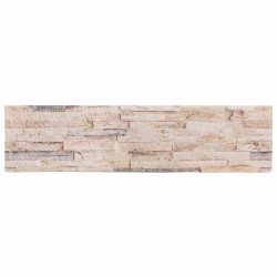 Panneaux muraux 10 pcs Blanc et rouge 100 x 25 cm Mousse EPS 646311646311