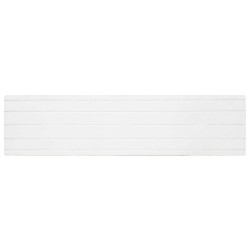 Panneaux muraux 10 pcs Blanc et rouge 100 x 25 cm Mousse EPS 646311646311