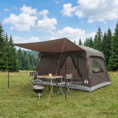 Tente familiale Marron Gris 320 x 210 x 180 cm Polyester 646318646318