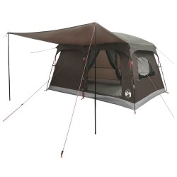 Tente familiale Marron Gris 320 x 210 x 180 cm Polyester 646318646318