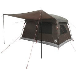 Tente familiale Marron Gris 320 x 210 x 180 cm Polyester 646318646318