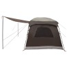Tente familiale Marron Gris 320 x 210 x 180 cm Polyester 646318646318