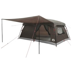 Tente familiale avec toit Marron Gris 500 x 400 x 230 cm 646319646319