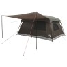 Tente familiale avec toit Marron Gris 500 x 400 x 230 cm 646319646319