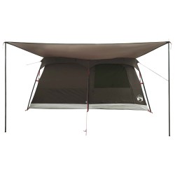 Tente familiale avec toit Marron Gris 500 x 400 x 230 cm 646319646319