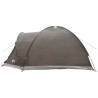 Tente Cabane Marron gris 4 personnes Polyester et Acier 646321646321