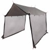 Tarp de camping avec murs en maille Marron Gris 646322646322