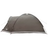 Tente Cabane Marron gris 6 personnes Polyester et Acier 646330646330