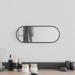 Miroir mural Noir 40x15 cm Ovale 646340646340