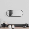 Miroir mural Noir 40x15 cm Ovale 646340646340