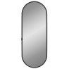 Miroir mural Noir 40x15 cm Ovale 646340646340