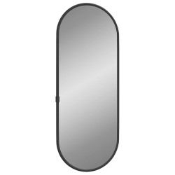 Miroir mural Noir 40x15 cm Ovale 646340646340