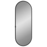 Miroir mural Noir 40x15 cm Ovale 646340646340