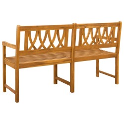 Banc extérieur Naturel 150 x 55,5 x 90 cm Bois d'Acacia Massif 646345646345