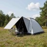 Tente de camping avec toit Blanc Occultant 275 x 215 x 125 cm 646353646353