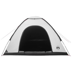 Tente de camping avec toit Blanc Occultant 275 x 215 x 125 cm 646373646373
