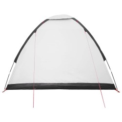 Tente de camping avec toit Blanc Occultant 275 x 215 x 125 cm 646373646373