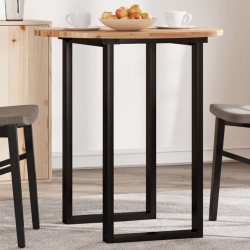 Dessus de table rond Ø70x2 cm bois massif d'acacia 646394646394