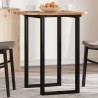 Dessus de table rond Ø70x2 cm bois massif d'acacia 646394646394