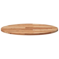 Dessus de table rond Ø70x2 cm bois massif d'acacia 646394646394