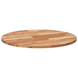 Dessus de table rond Ø70x2 cm bois massif d'acacia 646394646394