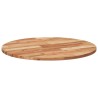 Dessus de table rond Ø70x2 cm bois massif d'acacia 646394646394