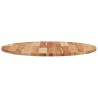 Dessus de table rond Ø70x2 cm bois massif d'acacia 646394646394