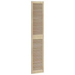 Porte de Cabinet avec porte 2 pcs Naturel 201 x 2,1 x 39,5 cm 646398646398