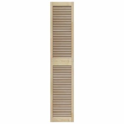 Porte de Cabinet avec porte 2 pcs Naturel 201 x 2,1 x 39,5 cm 646398646398