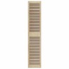 Porte de Cabinet avec porte 2 pcs Naturel 201 x 2,1 x 39,5 cm 646398646398