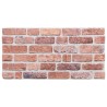 Panneaux muraux 10 pcs Rouge 100 x 50 cm Mousse EPS 646405646405