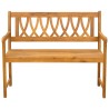 Banc extérieur Naturel 110 x 55,5 x 90 cm Bois d'Acacia Massif 646410646410
